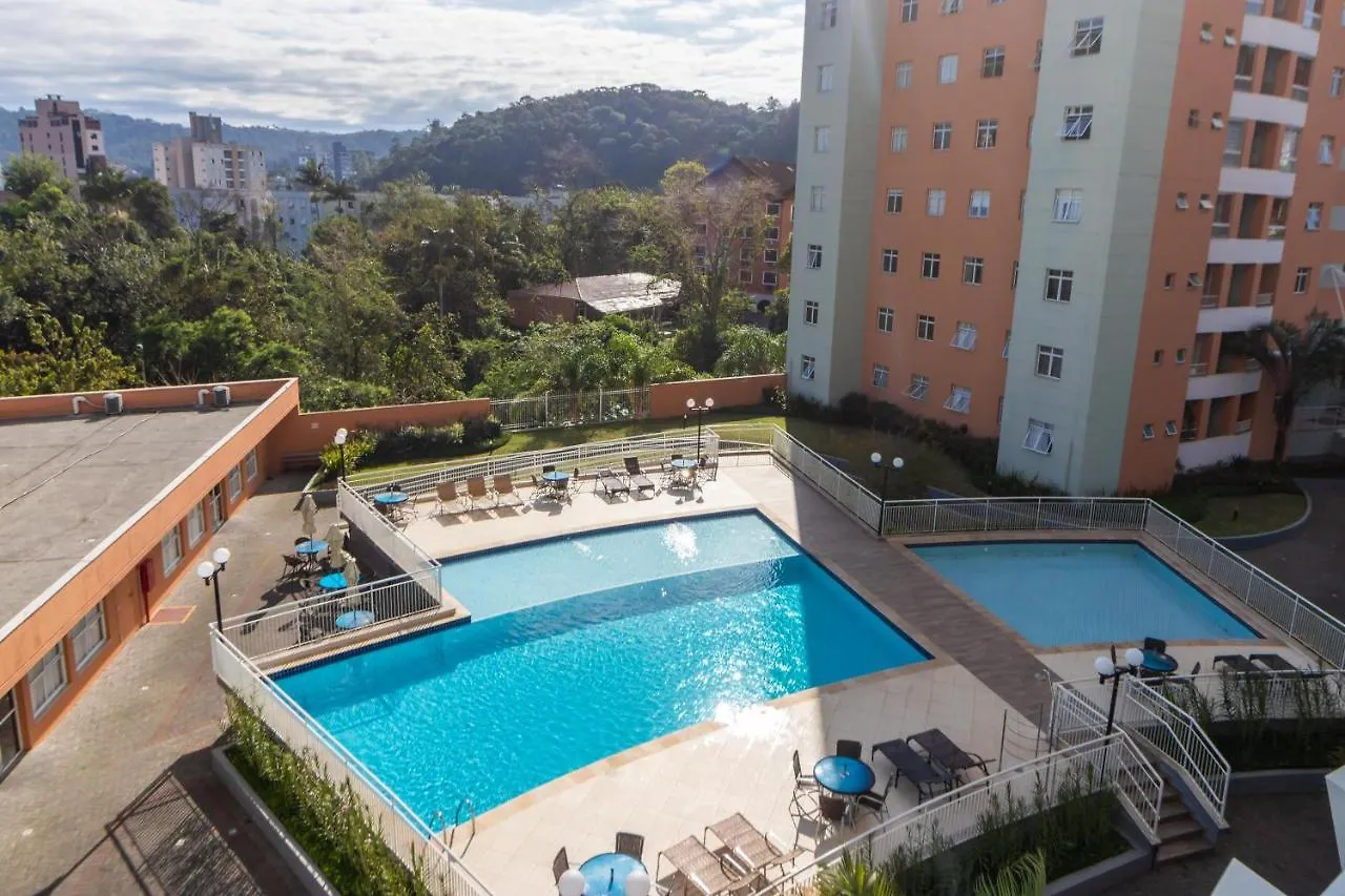 Vila Germânica Retreat: Cozy 2BR with Pool, Gym & BBQ Balcony Blumenau 0*,  Brazil